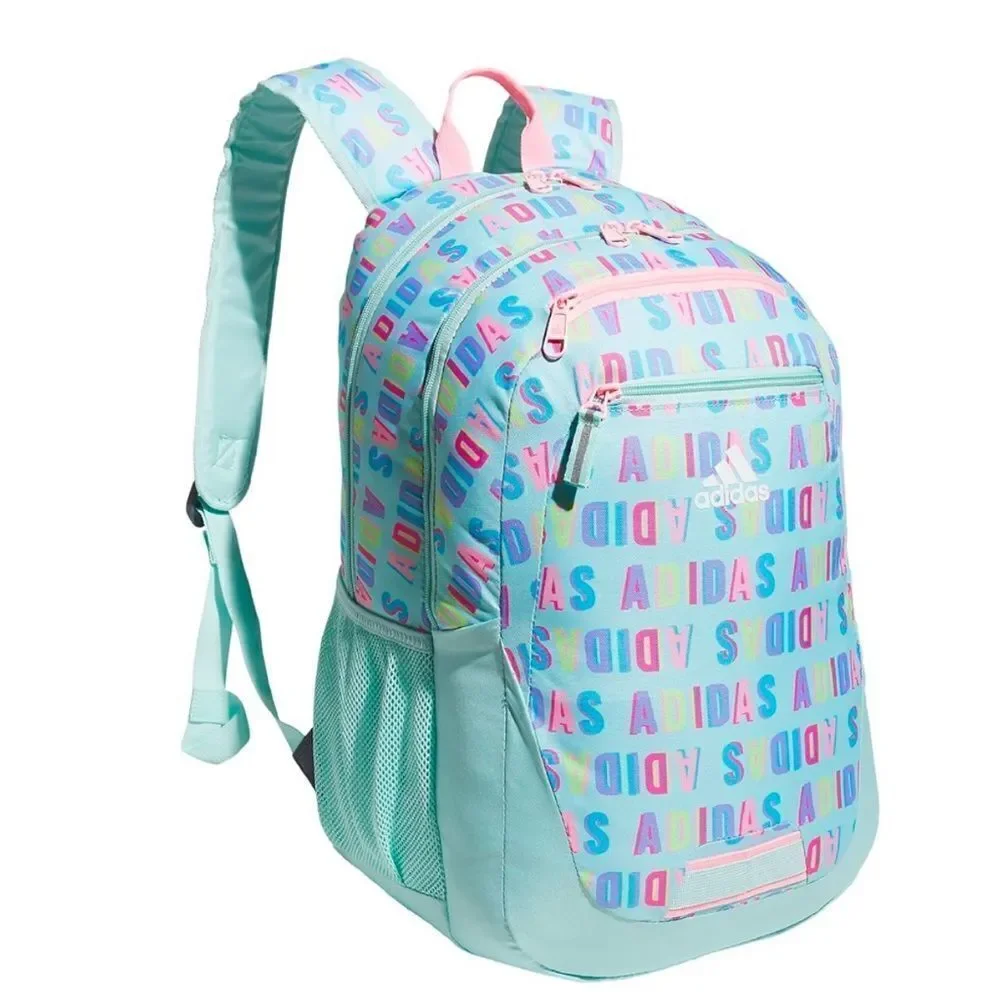 Adidas Foundations 6 Backpack and Adidas Santiago 3 Lunch Bag Set - Picture 2 of 12
